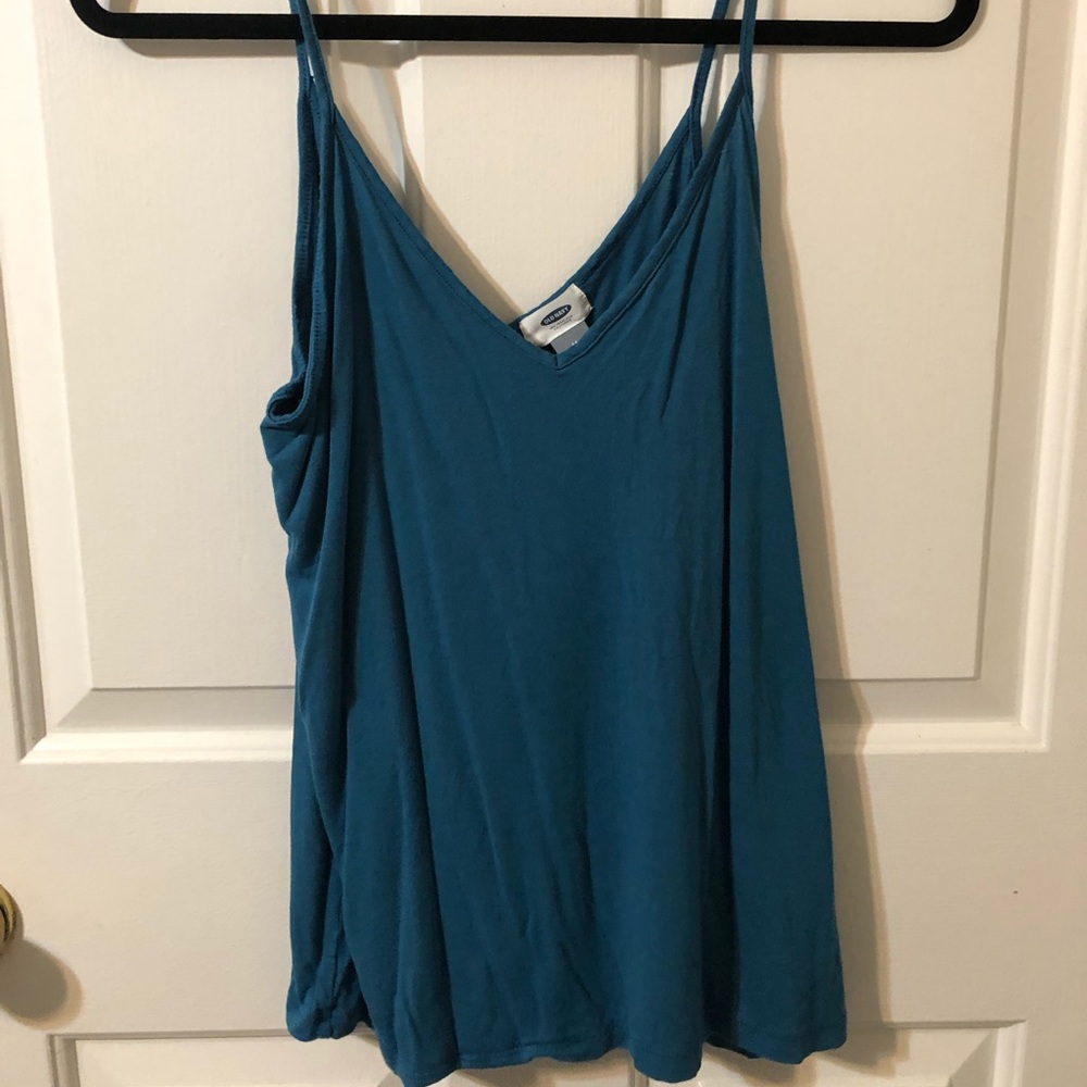 Blue tank